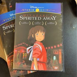 Spirited Away Studi Gibli movie blue ray never opened